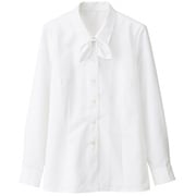 ブラウス シャツ レディース 長袖 ホワイト 11号 GBLL-1252-A1-11