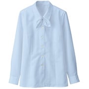 ブラウス シャツ レディース 長袖 ブルー 9号 GBLL-1252-K1-09
