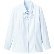 ブラウス シャツ レディース 長袖 ブルー 7号 GBLL-1452-K6-07