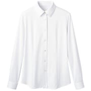 ブラウス シャツ レディース 長袖 ホワイト 21号 GBLL-1664-A6-21