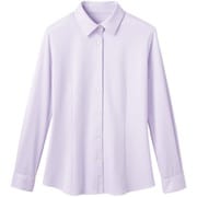 ブラウス シャツ レディース 長袖 ラベンダー 15号 GBLL-1664-J6-15