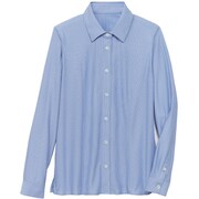 ブラウス シャツ レディース 長袖 ブルー 7号 GBLL-1865-K6-07