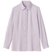 ブラウス シャツ レディース 長袖 ラベンダー 15号 GBLL-1868-J1-15