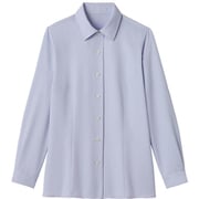 ブラウス シャツ レディース 長袖 ブルー 21号 GBLL-1868-K1-21