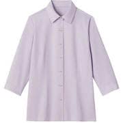 ブラウス シャツ レディース 七分袖 ラベンダー 9号 GBLL-1869-J1-09