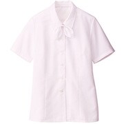 ブラウス シャツ レディース 半袖 ピンク 21号 GBSL-1252-D1-21