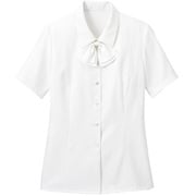 ブラウス シャツ レディース 半袖 ホワイト 11号 GBSL-1452-A6-11