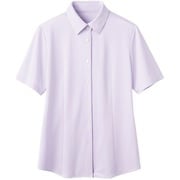 ブラウス シャツ レディース 半袖 ラベンダー 19号 GBSL-1665-J6-19