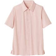 ブラウス シャツ レディース 半袖 ピンク 7号 GBSL-1866-D6-07