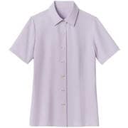 ブラウス シャツ レディース 半袖 ラベンダー 19号 GBSL-1870-J1-19