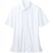 ブラウス シャツ レディース 半袖 ホワイト 17号 GBSL-2210-A6-17