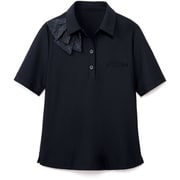 ポロシャツ 半袖 紺 レディース 事務服 ネイビー 3L GCSL-2204-K3-3L