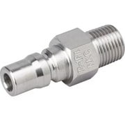 NKCカップリング TS型カップリングプラグ(SUS304) R1/8 オネジ TS-1PM-S