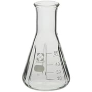 SIBATA バッフル付三角フラスコ 50mL 10入 016340-50A