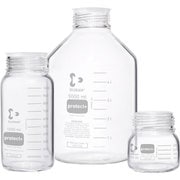 SIBATA プロテクトプラスコートねじ口びん 広口 びんのみ 5000mL 017550-5000