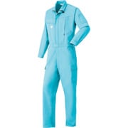 長袖つなぎ服2850-022ミストブルー-M 2850-022-M