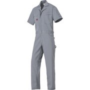 半袖つなぎ服6401-012チャコールグレー-S 6401-012-S