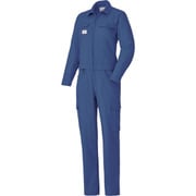 腰割れつなぎ服6955(女性用)-001ネイビーブルー-11 6955-001-11