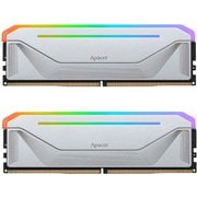 NOX RGB DDR5 PC5-48000 (DDR5-6000)対応 32GB×2枚 288pin DDR5 U-DIMM 1.35V シルバー AH5U64G60C622NWAA-2