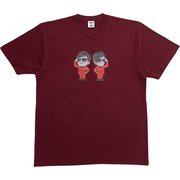HIKAKIN & SEIKIN Tシャツ バーガンディ S