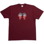 HIKAKIN & SEIKIN Tシャツ バーガンディ M