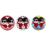 HIKAKIN & SEIKIN ミニ缶バッジセット 38mm