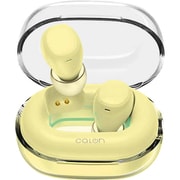 完全ワイヤレスステレオイヤホン calon カナルタイプ AACコーデック対応 Bluetooth対応 ライトイエロー RTWS08LYL