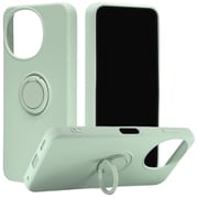 AQUOS sense10用 ソフトケース TPU 落下防止リング付き スタンド機能 ミント 9258AS10TPRMT