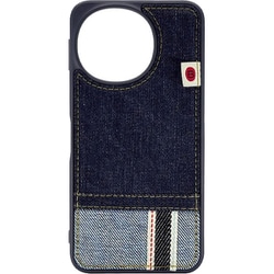 AQUOS sense10用 デニムジーンズケース RIGID TPU PC 綿 ストラップホール付き 9259AS10HPJRGD