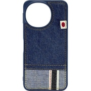 AQUOS sense10用 デニムジーンズケース FADE TPU PC 綿 ストラップホール付き 9260AS10HPJFDE