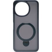 AQUOS sense10用 ハイブリッドケース ZEROSAFE TPU＋PC 120度開閉 360度回転マグネットスタンド フロストネイビー 9264AS10ZSFNV