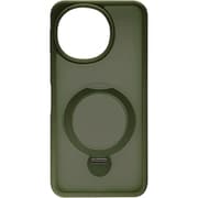 AQUOS sense10用 ハイブリッドケース ZEROSAFE TPU+PC 120度開閉 360度回転マグネットスタンド フロストグリーン 9265AS10ZSFGR