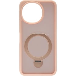 AQUOS sense10用 ハイブリッドケース ZEROSAFE TPU＋PC 120度開閉 360度回転マグネットスタンド フロストピンク 9266AS10ZSFPK