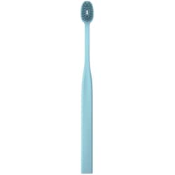 SA002C [奥歯のウラに届く穴あきハブラシ ふつう ブルー]
