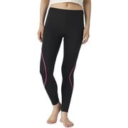 フィットネスベーシックレギンス レディース 機能性スポーツウェア レギンス BK Lサイズ 245243