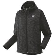 ウィメンズニットウォームアップパーカー レディース テニス ジャケット ブラック(007) Mサイズ 58114