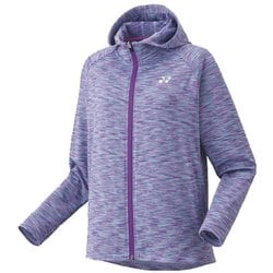 ウィメンズニットウォームアップパーカー レディース テニス ジャケット ミストパープル(354) Lサイズ 58114