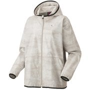 ウィメンズ裏地付ウィンドウォーマーパーカ レディース テニス ジャケット グレージュ(796) Mサイズ 78077