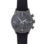 クロノグラフ クォーツ チタニウム シリコン 10BAR BK メンズ 41.6mm 並行輸入品 1年保証 SSB393P1