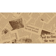 包装紙未晒コットンKH-4013ニュースペーパー 902973