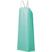 ウレタンシームレスエプロン 胸 グリーン LLサイズ AF-5300