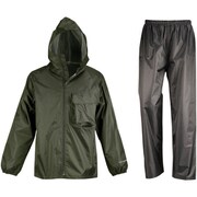 レインスーツ 3294 ディフェンドレインフーディ オリーブ M 3294-58-M