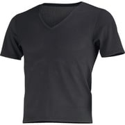 6888 ソルジャーメッシュエア半袖Vネック ブラック M 6888-91-M