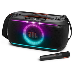 JBL PartyBox On-The-Go 2 パーティースピーカー ショルダータイプ AI Sound Boost 100W大出力 デジタルワイヤレスマイク付属 JBLPARTYBOXOTG2BJN