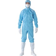 TriApex クリーンスーツ FD171C ブルー ビッグサイズ8 FD171C-B-8
