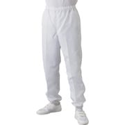 TriApex クリーンスーツ男子パンツ FD302A ホワイト M FD302A-01-M