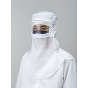 TriApex シールド装着対応フード シールド穴通し仕様 FD4008 ホワイト L FD4008-01-L