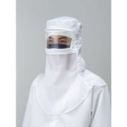 TriApex シールド装着対応フード シールド穴通し仕様 FD4008 ホワイト M FD4008-01-M