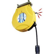 リール 200Vコンセントリール ストレート3P接地コンセント イエロー HEP-250S-Y