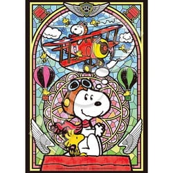 55-702 クリアカットジグソー PEANUTS スヌーピーフライングエース [ジグソーパズル 216ピース]